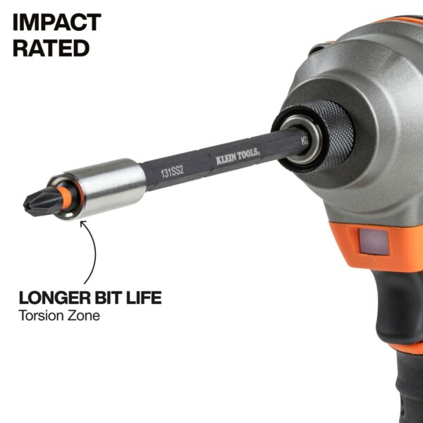 Klein 33806 PROFLEX SAE Impact Driver Bit and Socket Set 43-Piece