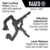 Klein 38620 6" C-Clamp Locking Pliers with Swivel Jaws