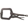 Klein 38620 6" C-Clamp Locking Pliers with Swivel Jaws