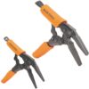 Klein 38661 6" and 9" Long Nose Locking Pliers Set 2-Piece