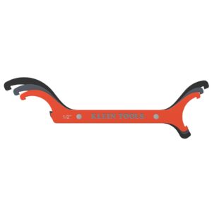 Klein 50901R Straight Locknut Wrench Set - 1/2", 3/4" and 1"