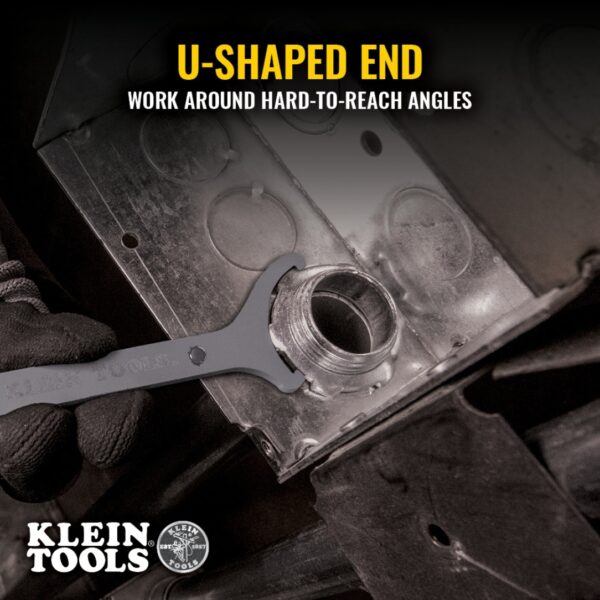 Klein 50901R Straight Locknut Wrench Set - 1/2", 3/4" and 1"