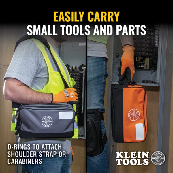 Klein 55579 Double Zipper Tool Bag 2-Pack (3) Klein 55579 Double Zipper Tool Bag 2-Pack