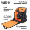 Klein 62482 TRADESMAN PRO 27-Pocket Tool Station Backpack Tool Bag (1) Klein 62482 TRADESMAN PRO 27-Pocket Tool Station Backpack Tool Bag