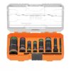 Klein 656QS KNECT Quad-24 SAE and Metric Heavy-Duty Impact Flip Sockets 9-Piece
