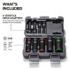 Klein 66055 2-in-1 Impact Flip Socket Set 5-Piece (1) Klein 66055 2-in-1 Impact Flip Socket Set 5-Piece