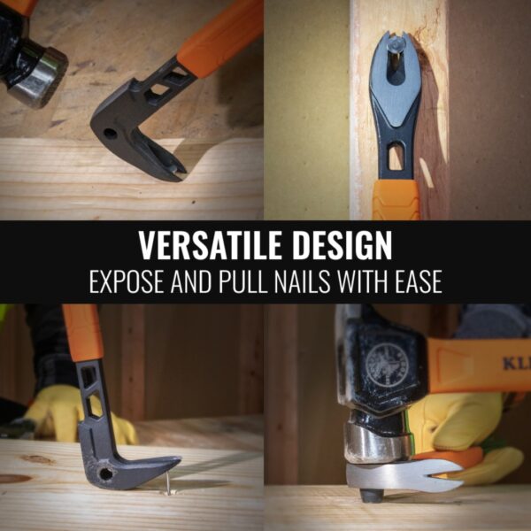 Klein 66091 8" Nail Puller with Integrated Dimpler