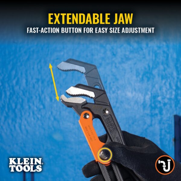 Klein 68230 13" Quick-Adjust S-Jaw Pipe Wrench