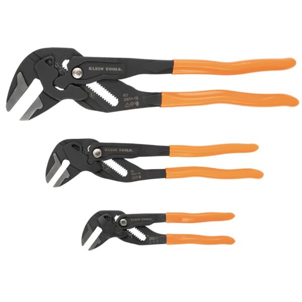 Klein D53103KIT Compact Plier Wrench Set 3-Piece