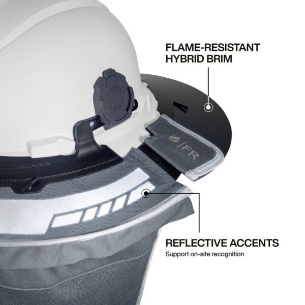 Klein FR03011 Flame-Resistant Hybrid Brim Sombrero (1) Klein FR03011 Flame-Resistant Hybrid Brim Sombrero