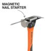 Klein H80918 18oz Fiberglass Smooth Face Hammer