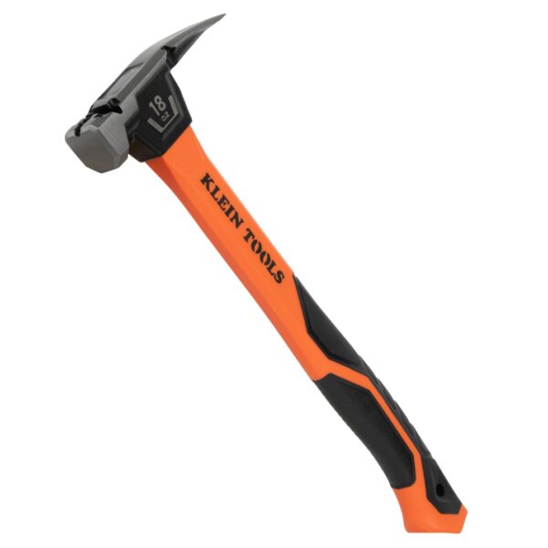 Klein H80918 18oz Fiberglass Smooth Face Hammer Klein H80918 18oz Fiberglass Smooth Face Hammer