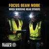 Klein KHH56308 Wide-Beam Headlamp with Mount for Hard Hat