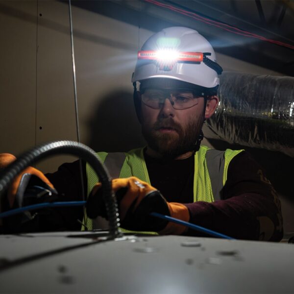 Klein KHH56308 Wide-Beam Headlamp with Mount for Hard Hat