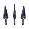 Klein QRST2S Quick-Release Double Fluted Step Drill Bit Set 3-Piece