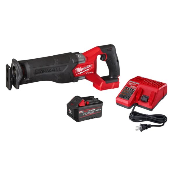 Milwaukee 2821-21F M18 FUEL SAWZALL Reciprocating Saw Kit with FORGE 6.0AH Battery