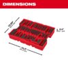 Milwaukee 48-22-0158 Screwdriver and Pry Bar Set with Tray for PACKOUT Drawers 15-Piece