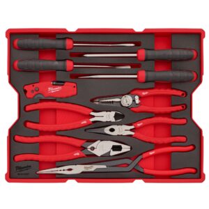 Milwaukee 48-22-0159 Pliers and Pick Set with Tray for PACKOUT Drawers 11-Piece
