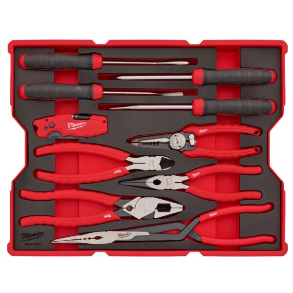 Milwaukee 48-22-0159 Pliers and Pick Set with Tray for PACKOUT Drawers 11-Piece