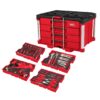 Milwaukee 48-22-9493 Hand Tool Set with PACKOUT 4-Drawer Tool Box 64-Piece