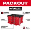 Milwaukee 48-22-9493 Hand Tool Set with PACKOUT 4-Drawer Tool Box 64-Piece