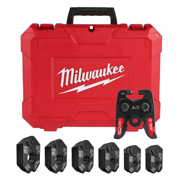 Milwaukee 49-16-2661X 1/4" - 7/8" RLS Pivoting Press Ring Kit for M18 FORCE LOGIC Press Tool