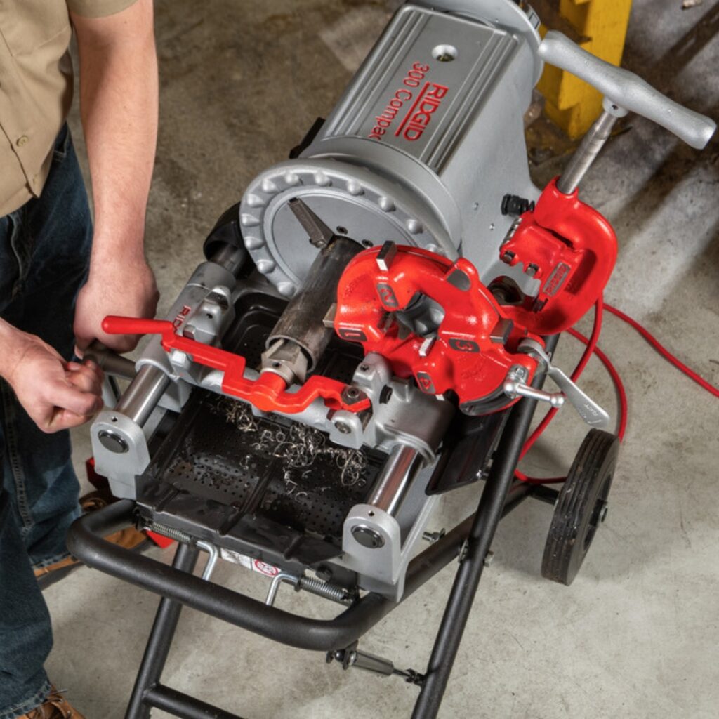Ridgid 66947 Model 300 Compact Threading Machine - BC Fasteners & Tools