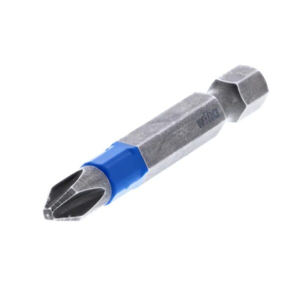 Wiha 70269 TERMINATORBLUE Phillips #2 x 2" Impact Driver Bits 5-Pack