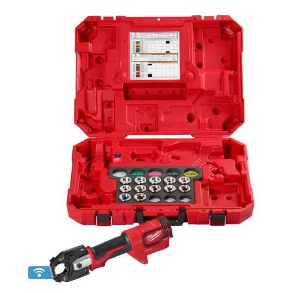 Milwaukee 2679-350AL M18 FORCE LOGIC 600 MCM Crimper Kit with Dies