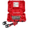 Milwaukee 2679-750AL M18 FORCE LOGIC 600 MCM Crimper Kit with 750 MCM Expanded Jaw and Dies