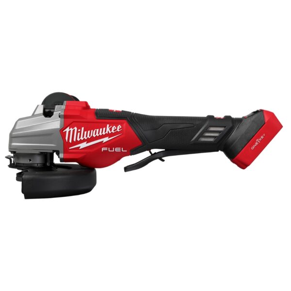 Milwaukee 3676-20 M18 FUEL 4 1/2" - 6" Dual Trigger Braking Grinder with Paddle Switch with ONE KEY - Tool Only