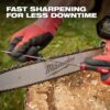 Milwaukee 49-16-2880 Saw Chain Sharpening Set with PACKOUT Low-Profile Compact Organizer 9-Piece