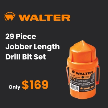 Walters Jobber Set Walters Jobber Drill Bit Set Only $169