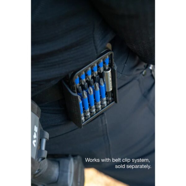 Wiha 70288 TERMINATORBLUE PH/SQ/TX Impact Driver Bit Set 12-Piece