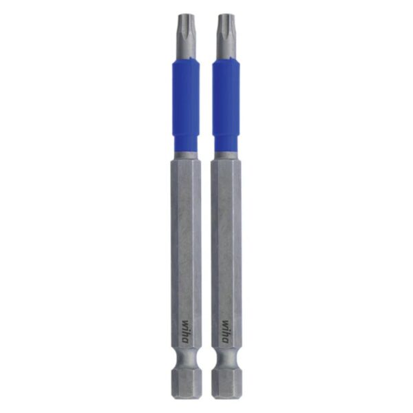 Wiha 70319 TERMINATORBLUE Torx T20 x 3-1/2" Impact Driver Bits 2-Pack