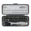 Wiha 74959 GOBOX Master Torx Bit Set with Mini Ratchet 32-Piece