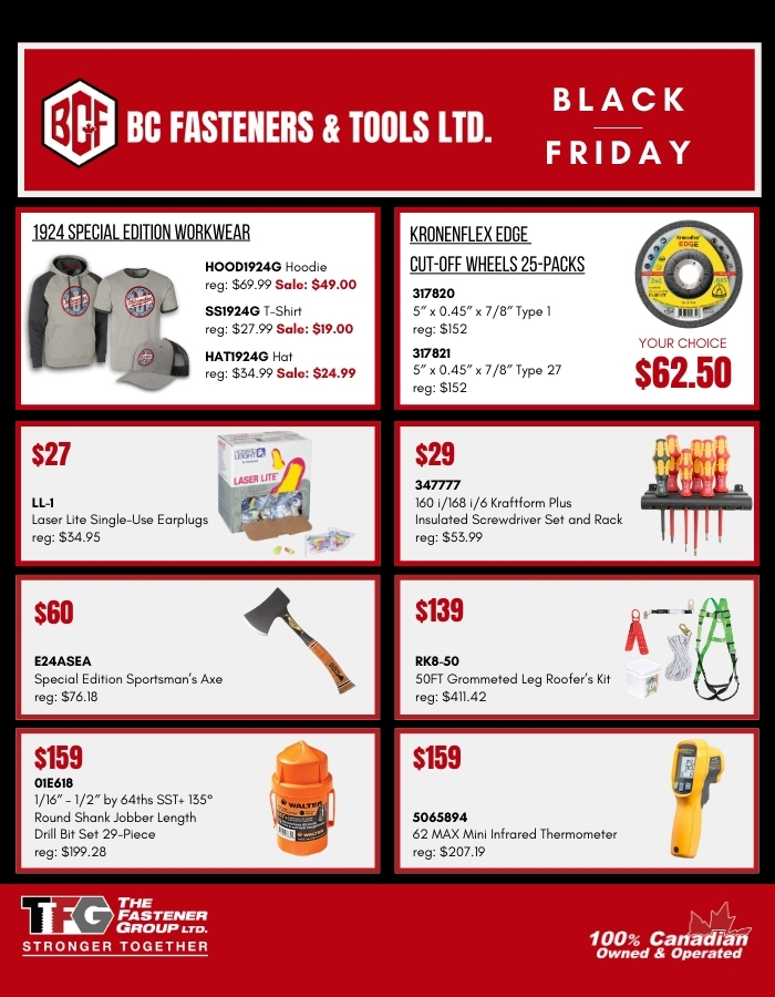 BCF Black Friday Flyer