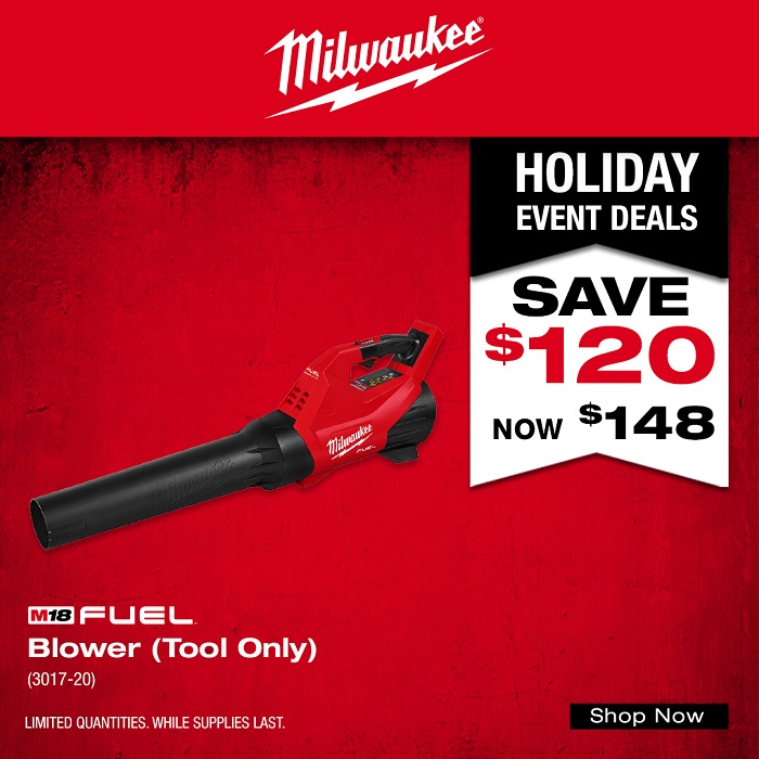Milwaukee 3017-20 Blower - only $148!