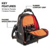 Klein 62804 Tool Runner Tool Bag 39-Pockets