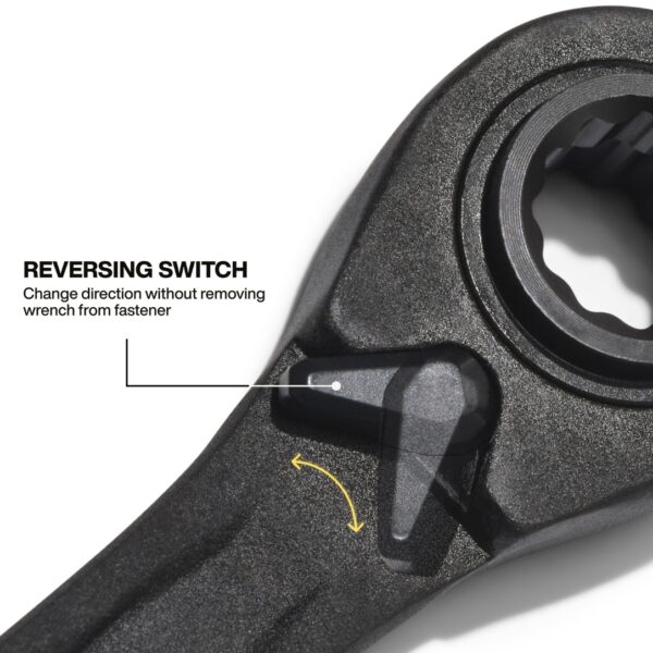 Klein 68216M 4-in-1 Metric Ratcheting Wrench Set 2-Piece