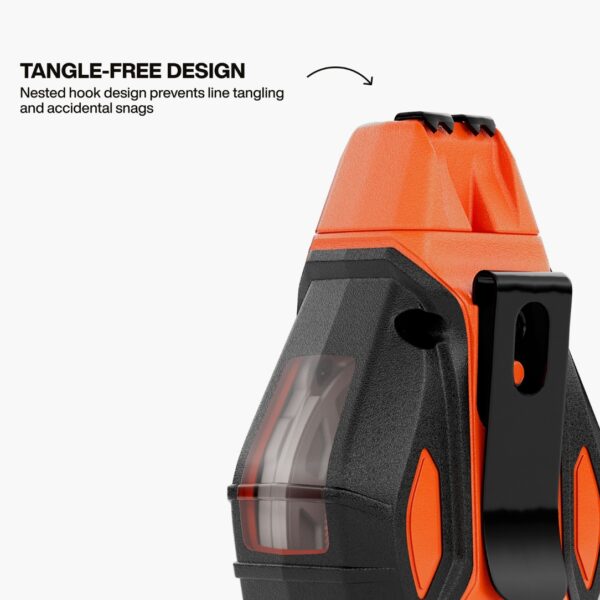 Klein CHLK100S 100ft Smooth Retractable Chalk Reel with Blue Chalk (4) Klein CHLK100S 100ft Smooth Retractable Chalk Reel with Blue Chalk