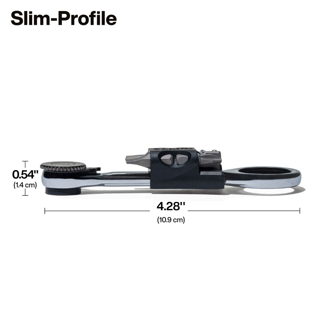 Klien Small Rachet Klein 65200MAG Slim-Profile Magnetic Mini Ratchet - BC Fasteners & Tools