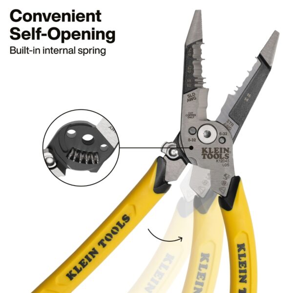 Klein K12045 Slim-Forged Dual NM Cable Stripper / Cutter