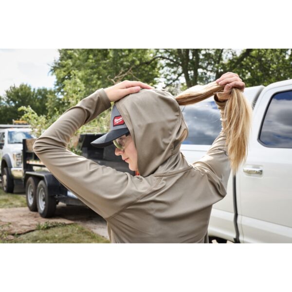 Milwaukee F550 Series Women's WORKSKIN Hooded Sun Shirt