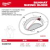 Milwaukee M770 Series WORKSKIN Sunshade Hat