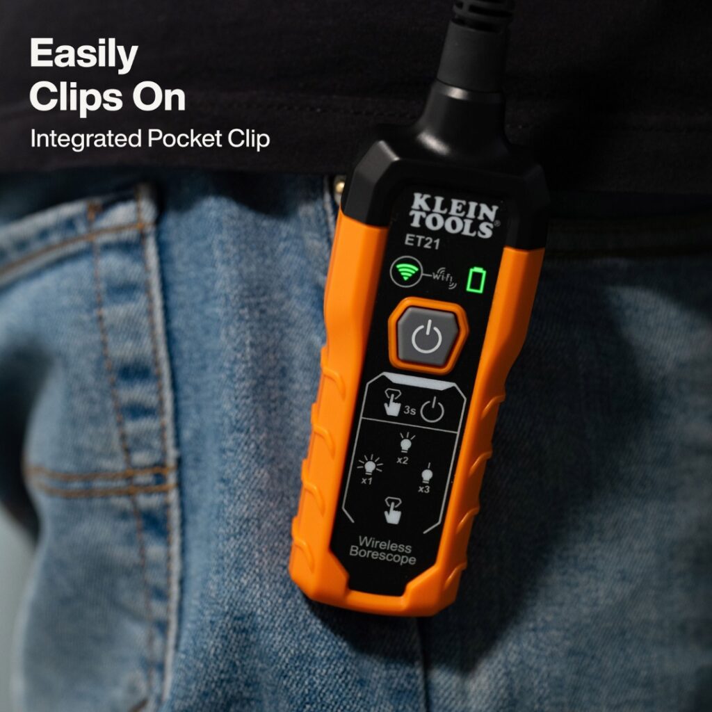 Klein ET21 WiFi Inspection Borescope - BC Fasteners & Tools