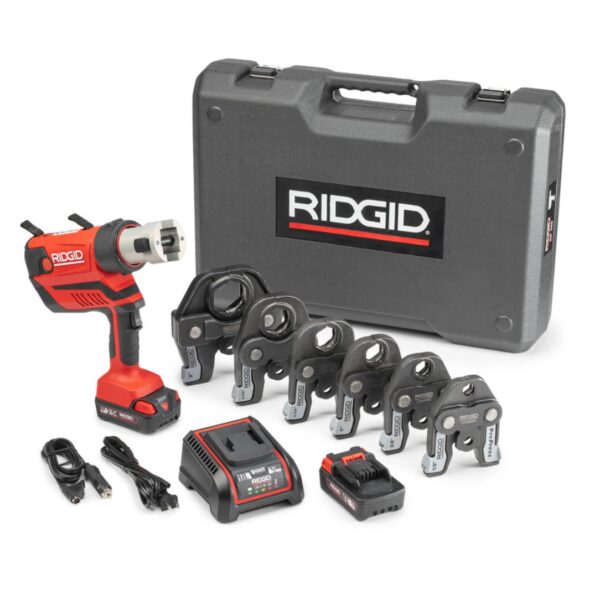Ridgid 67053 RP350 Press Tool Kit with Jaws 1/2" - 2"