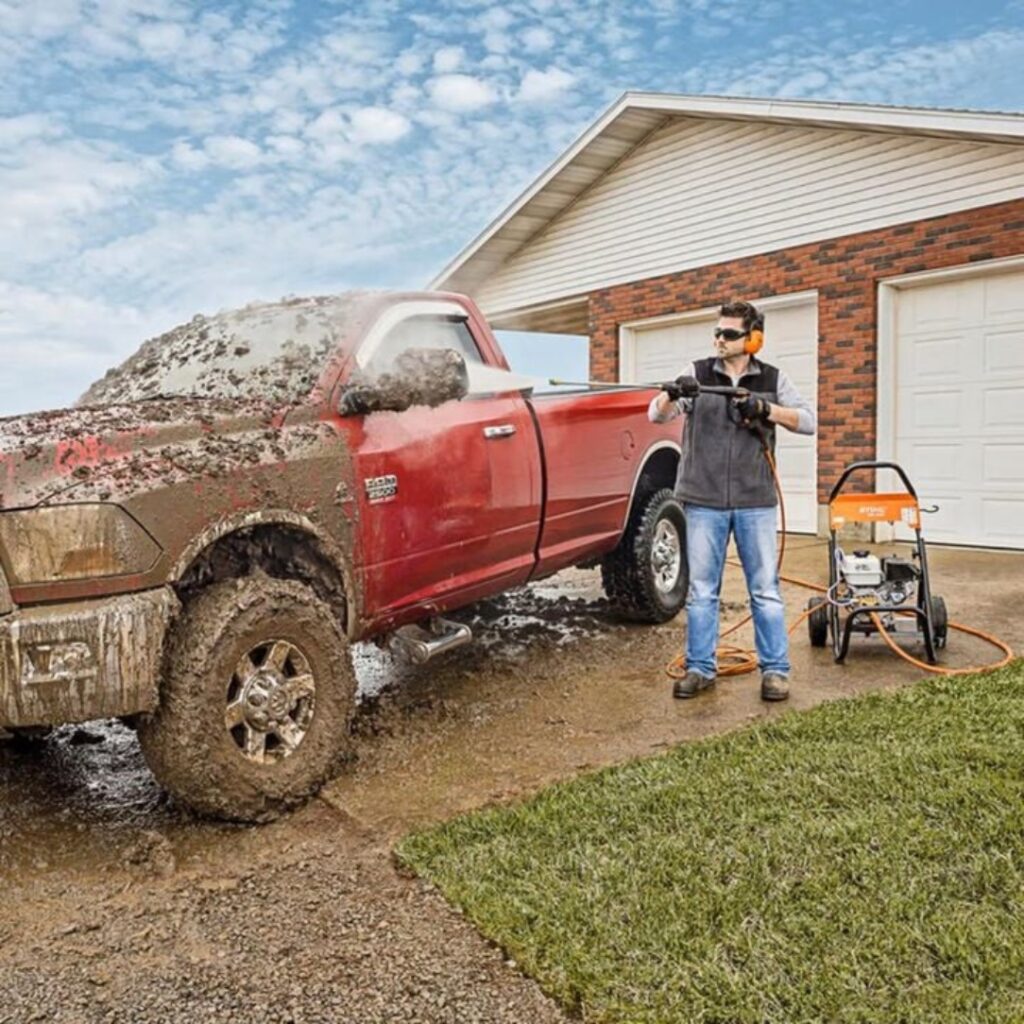 Stihl RB 400 DIRT BOSS 2700 PSI 2.7 GPM Gas Powered Cold Water Pressure ...