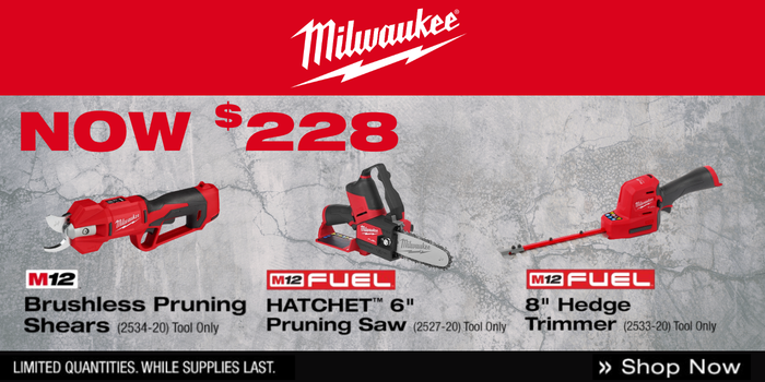 Milwaukee Select M12 OPE Only $228