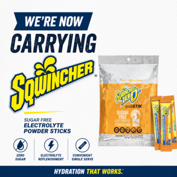 Now Carrying Sqwincher
